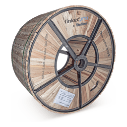 Cable de Fibra Óptica ADSS / Monomodo G.652D / 6 Hilos / Armadura Anti-Roedor / Span 200 m (656.2 ft) / 4 km / Dieléctrico Autosoportado