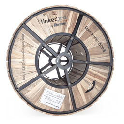 Cable de Fibra Óptica ADSS / Monomodo G.652D / 6 Hilos / Armadura Anti-Roedor / Span 200 m (656.2 ft) / 4 km / Dieléctrico Autosoportado