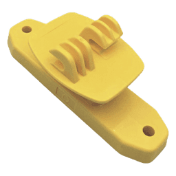 Aislador de Paso para Cerco Eléctrico / Aislamiento 18 kV / Resistencia Mecánica 10.2 kg / Protección UV / Polipropileno y Policarbonato