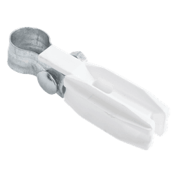 Aislador de Paso o Esquina / 33-38 mm (1.3-1.5 in) / Resina Virgen 100% / Abrazadera 6-14 mm / Protección UV / Anti-Arqueo