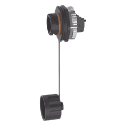 Conector Jack RJ45 Industrial / Blindado Cat6A / IP67 / Tapa Protectora / 24 AWG / Sin Herramienta de Perforación