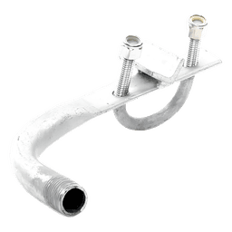 Montaje para Lámpara de Obstrucción / Acero Galvanizado en Caliente / Diámetro Máximo 1-1/4 Pulgadas / Compatible con Tramos STZ30G, STZ35G y STZ45G