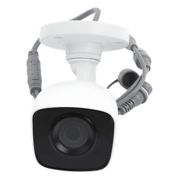 Cámara Bala TURBOHD / 2 Megapixel 1080p / Gran Angular 106.4° / IR EXIR 30 m (98.4 ft) / Audio por Coaxitron / IP66 / 4 Tecnologías