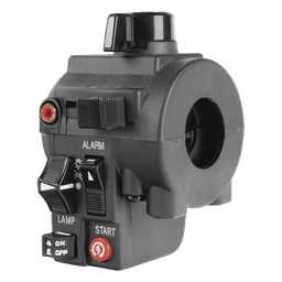 Controlador de Luces y Sirena / 12V DC / IP66 / Interruptor 4 Posiciones / Diseño Compacto