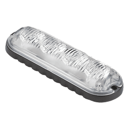 Luz Auxiliar para Motocicletas / 4 LEDs Ultra Brillantes / Ámbar / 12-24 VCC / 0.7 A / Policarbonato Resistente a Impactos