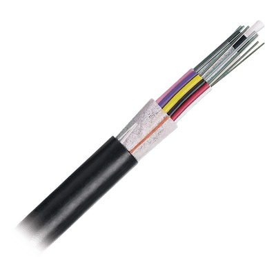 Cable de Fibra Óptica / 12 Hilos / Monomodo OS2 / OSP Dieléctrico / 250µm / 10.16 mm (0.4 in) / Por Metro