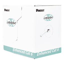 Cable UTP / Categoría 6 Mejorado / 23 AWG / 305 m (1000 ft) / CMR Riser / 4 Pares / PoE / 250 MHz