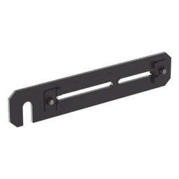 Soporte de Montaje a Techo / Canaletas FiberRunner 4x4 y 6x4 / Varilla Roscada 1/2" / Acero Negro