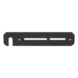 Soporte de Montaje a Techo / Canaletas FiberRunner 4x4 y 6x4 / Varilla Roscada 1/2" / Acero Negro