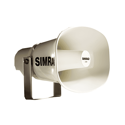 Megáfono / 30W / 8Ω / 113dB/W @ 1m / -20°C a +55°C / IP resistente al agua / 3.28 pies