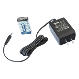 Cargador y Batería Recargable / 9 Vcc / Salida Dual 2x 9V 16 mA / Alimentación 120 Vca / Detector Portátil