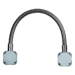 Loop para Cable / Montaje Superficie Lado Bisagra / 4-Conductor Cal 22 o 2-Conductor Cal 18 / 7 pulgadas (177.8 mm) / Uso Pesado / Acabado Plata