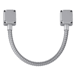 Loop para Cable / Montaje Superficie Lado Bisagra / 4-Conductor Cal 22 o 2-Conductor Cal 18 / 7 pulgadas (177.8 mm) / Uso Pesado / Acabado Plata