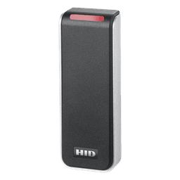 Lector de Control de Acceso Multitecnología / Seos, iCLASS, MIFARE, Proximity / NFC y Bluetooth 10 m (32.8 ft) / Salida Wiegand y OSDP / Montaje 45 mm