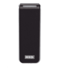 Lector de Control de Acceso Multitecnología / Seos, iCLASS, MIFARE, Proximity / NFC y Bluetooth 10 m (32.8 ft) / Salida Wiegand y OSDP / Montaje 45 mm