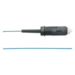 Pigtail de Fibra Óptica / SC Simplex / Multimodo OM4 50/125 / 900μm / OFNR / LSZH / 1 Metro (3.28 Pies)