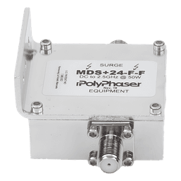 Protector RF Coaxial / 75 Ohm / +24VDC / F Hembra / 300 MHz - 2.5 GHz / 50W
