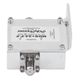 Protector RF Coaxial / 75 Ohm / +24VDC / F Hembra / 300 MHz - 2.5 GHz / 50W