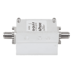 Protector RF Coaxial / 75 Ohm / +24VDC / F Hembra / 300 MHz - 2.5 GHz / 50W