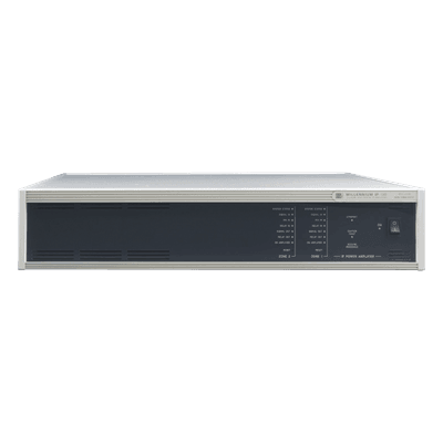 Etapa de potencia digital IP / 2x500W / 100V / 2 zonas / Rack 2U / 1.64 pies