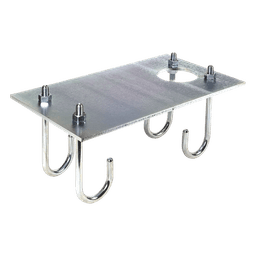 Base de anclaje / Acero de alta resistencia / Barreras FAAC 620 / Compatible con 6 modelos