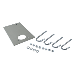 Base de anclaje / Acero de alta resistencia / Barreras FAAC 620 / Compatible con 6 modelos