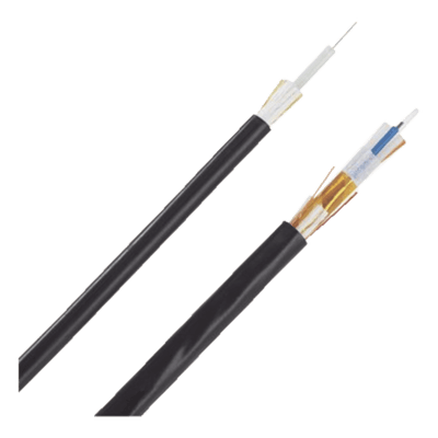 Cable de Fibra Óptica / 6 Hilos / Monomodo OS2 / Interior-Exterior / Loose Tube 250μm / OFNR Riser / Dieléctrico / 0.61 m (2 ft) Marcas