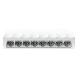 Switch no administrado / 8 puertos 10/100Mbps / Fanless / 4.9 x 1.9 x 0.9 in