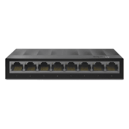 Switch de escritorio / 8 puertos Gigabit / 16 Gbps capacidad de conmutación / Fanless / 4.89W máximo