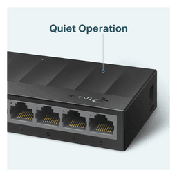 Switch de escritorio / 8 puertos Gigabit / 16 Gbps capacidad de conmutación / Fanless / 4.89W máximo