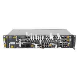 OLT GPON Carrier Class / 32 Puertos GPON / Switching 1.04 Tbit/s / 2 Ranuras Modulares / 2 UR Rack 19" / Fuente CA 90-290 V