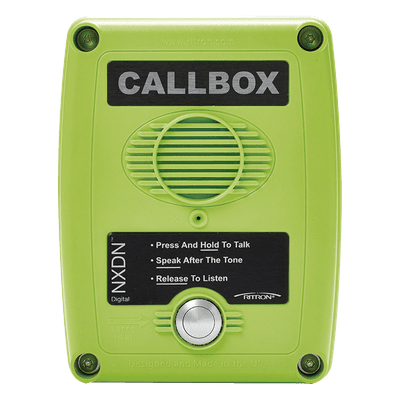 Callbox Digital NXDN / UHF 450-470 MHz / Gabinete Policarbonato / Alimentación Dual / Antena Interna / 1 Canal
