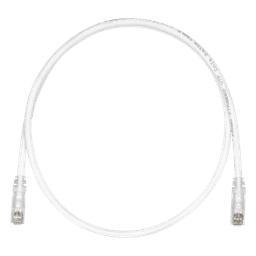 Cable de Parcheo UTP Cat6 / 24 AWG / CM / 30 ft (9.14 m) / Blanco Mate