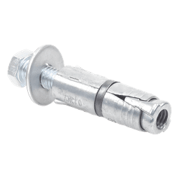 Taquete Expansor Tipo Z / 3/8" x 2" / Carga Tensión 260 kg / Carga Cortante 430 kg / Zamac Resistente a Corrosión / Expansión Bidireccional