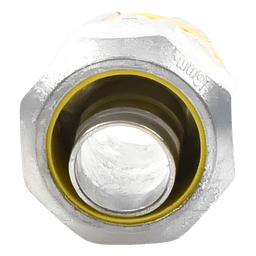 Conector Recto para Tubo Liquidtight / 1/2" (13 mm) / Acabado Bruñido / Norma NEMA FB-1 / UL 514B