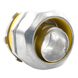 Conector Recto Liquidtight / 1" (25 mm) / Acabado Bruñido / UL 514B / NEMA FB-1