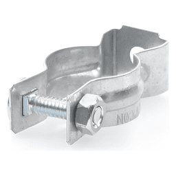 Clip para Tubo Conduit / 13 mm (1/2") / Acero Pregalvanizado / Tornillo 6.4 mm (1/4") / Separación de Superficies