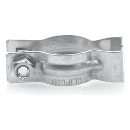 Clip para Tubería Conduit / 25 mm (1") / Acero Pregalvanizado / Tornillo 6.4 mm (1/4") / Separación de Superficie