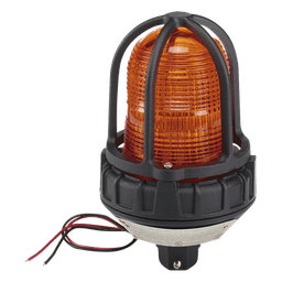 Luz Estroboscópica para Ubicaciones Peligrosas / 520,000 Candelas Pico / 80 Destellos por Minuto / Montaje en Tubería NPT 3/4" / IP66 / 12-24 VCD / Ámbar