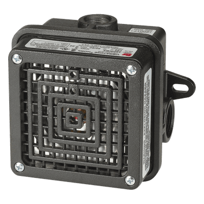 Bocina Industrial Vibratone / 100 dB / 120 VAC / 50-60 Hz / Doble Entrada NPT 3/4" y 1/2" / IP con Empaquetadura
