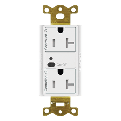 Receptáculo Inalámbrico / 20 A / Split / RF Clear Connect / 18 m (59.1 ft) / Control Pico y Sensores