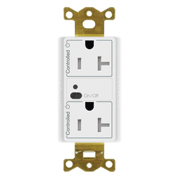 Receptáculo Inalámbrico / 20 A / Split / RF Clear Connect / 18 m (59.1 ft) / Control Pico y Sensores