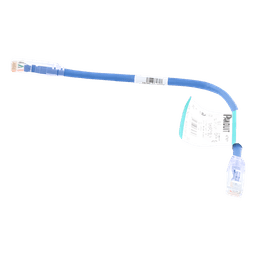 Cable de Parcheo UTP / Cat 6 / 24 AWG / 0.3 m (1 ft) / T568B / CM / Azul