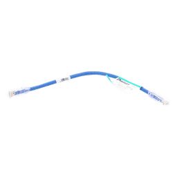 Cable de Parcheo UTP / Cat 6 / 24 AWG / 0.3 m (1 ft) / T568B / CM / Azul