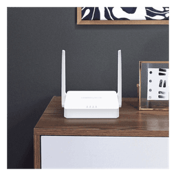 Router Inalámbrico N / Wi-Fi 2.4 GHz 300 Mbps / 1 Puerto WAN 10/100 Mbps / 2 Puertos LAN 10/100 Mbps / 2 Antenas 5 dBi / IPv6 e IPTV
