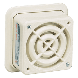 Altavoz amplificado / UL cUL / 24 Vcd / Montaje en superficie / 140x140x81 mm / -35°C a 66°C