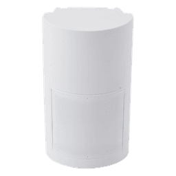 Detector de Movimiento PIR Exterior / Inalámbrico / 120° / Alcance 12 m (40 ft) / Montaje Ajustable 0.8-2.7 m / SMDA / Blindaje RFI y Luz Visible