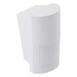 Detector de Movimiento PIR Exterior / Inalámbrico / 120° / Alcance 12 m (40 ft) / Montaje Ajustable 0.8-2.7 m / SMDA / Blindaje RFI y Luz Visible