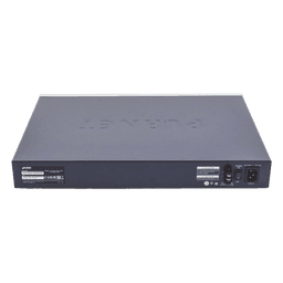 Switch Administrable L3 / 24 Puertos Gigabit PoE 802.3bt / 2 Puertos 10G SFP+ / Pantalla Táctil LCD / Fuente Redundante / 600W