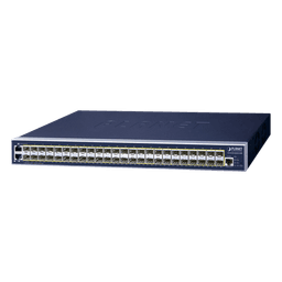 Switch Administrable L3 / 48 Puertos SFP 100/1000 Mbps / 4 Puertos SFP+ 10G / Enrutamiento IP / 176 Gbps